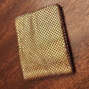 Gold Mesh Vintage Wallet - Whiting & Davis Co.